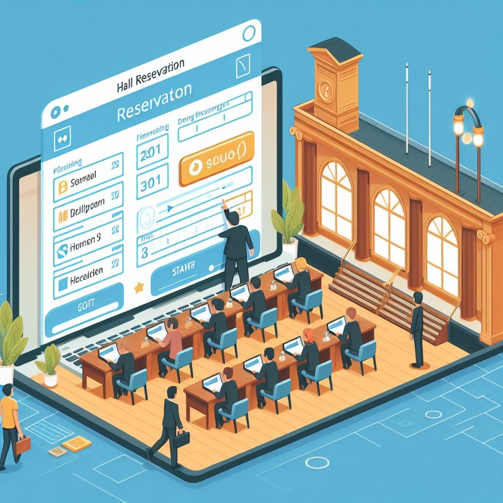 hall reservation system Appsrobo